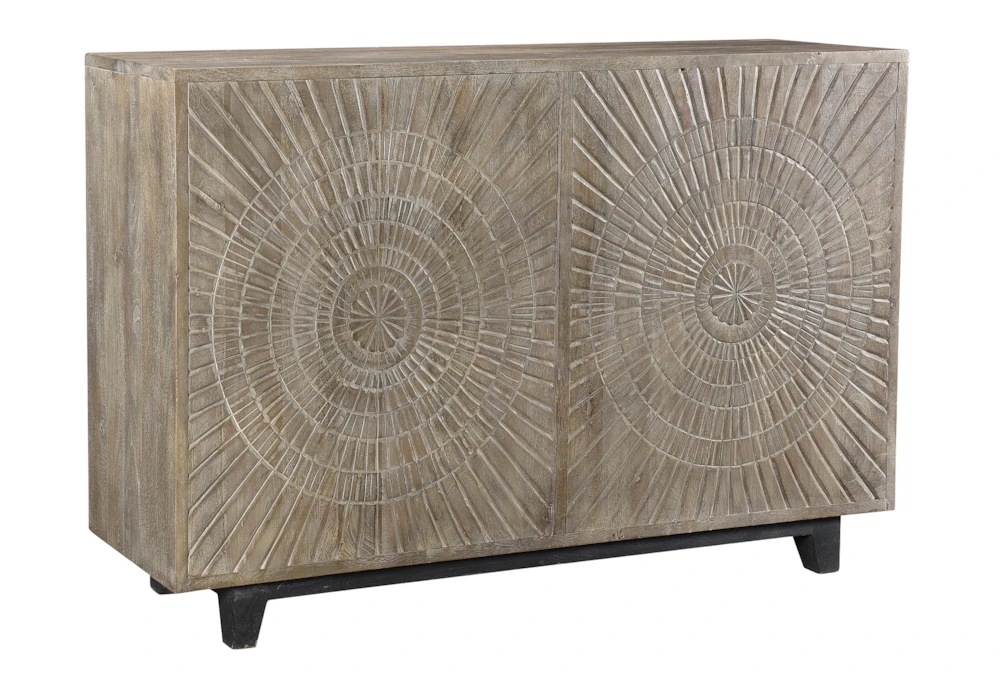 Grey Wash Starburst Hand Carved Bar 2 Grey Wash Starburst Hand Carved Bar