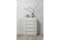 Centre Chest Of Drawers By Nate Berkus + Jeremiah Brent -Furniture Store 255766 white wood chest room 46