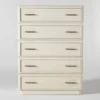 Centre Chest Of Drawers By Nate Berkus + Jeremiah Brent -Furniture Store 255766 white wood chest signature 01