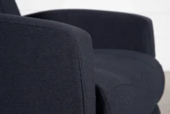 Dale IV Fabric Swivel Glider Recliner -Furniture Store 255885 blue fabric swivel glider arm 05