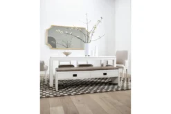 Centre Bench By Nate Berkus + Jeremiah Brent 23 Centre Bench By Nate Berkus + Jeremiah Brent -Furniture Store 255916 white wood dining bench room 60