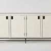 Centre 72" Buffet By Nate Berkus + Jeremiah Brent -Furniture Store 255929 white wood media console signature 01