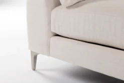 Loft II Cream 88" Daybed -Furniture Store 256353 cream fabric daybed detail 03