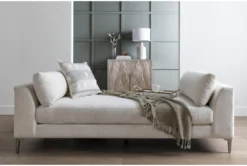 Loft II Cream 88" Daybed -Furniture Store 256353 natural fabric daybed room 35