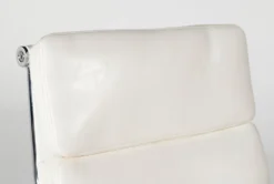 Moby White Faux Leather High Back Rolling Office Chair -Furniture Store 256363 white multi media office chair detail 05