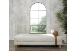 Vaughn 71" Settee By Nate Berkus + Jeremiah Brent -Furniture Store 257970 beige fabric settee room 36