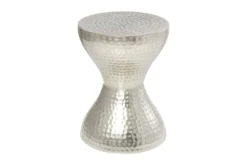 Silver 18" Metal Accent Table 21 Silver 18" Metal Accent Table -Furniture Store 261301 silver metal accent table back 82