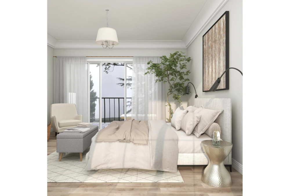 Silver 18" Metal Accent Table 8 Silver 18" Metal Accent Table - Image 6