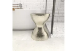 Silver 18" Metal Accent Table 28 Silver 18" Metal Accent Table -Furniture Store 261301 silver metal accent table room 92