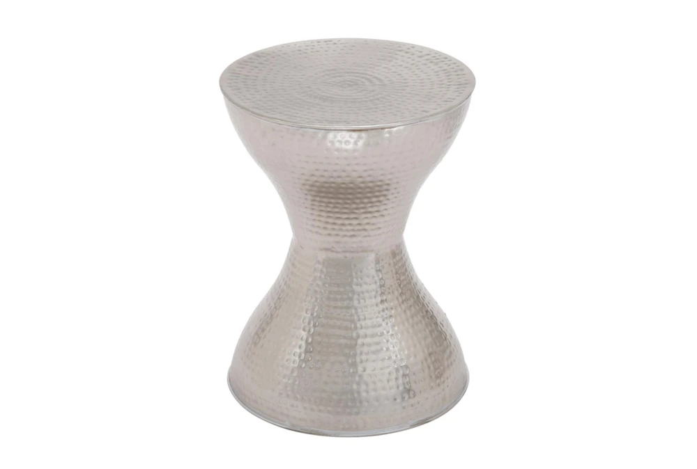 Silver 18" Metal Accent Table 3 Silver 18" Metal Accent Table