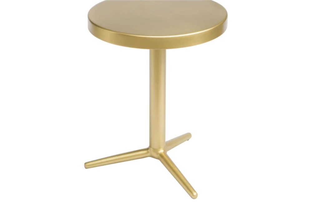 Gold Round Accent Table 4 Gold Round Accent Table - Image 2