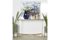 Acrylic 44" Console Table -Furniture Store 262757 metal room 70