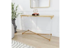 Acrylic 44" Console Table -Furniture Store 262757 gold metal sofa table room 87