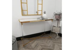 Acrylic 44" Console Table -Furniture Store 262757 gold metal sofa table room 89