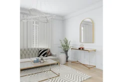 Acrylic 44" Console Table -Furniture Store 262757 gold metal sofa table room 92