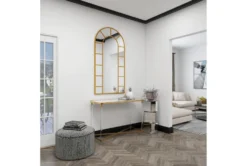 Acrylic 44" Console Table -Furniture Store 262757 gold metal sofa table room 94