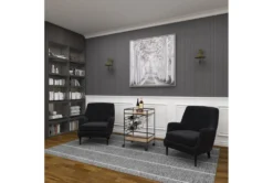 Rolling Industrial Bar Cart -Furniture Store 262760 brown wood bar cart room 86