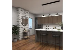 Rolling Industrial Bar Cart -Furniture Store 262760 brown wood bar cart room 94