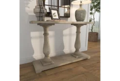 White 48" Console Table -Furniture Store 262765 white wood sofa table room 89