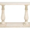 White 48" Console Table -Furniture Store 262765 white wood sofa table signature 02