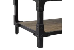 Rustic Coffee Table With Storage -Furniture Store 262794 brown wood coffee table detail 44