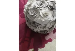 Pouf-Camel Beige Felted Appliqued Flowers 5 Pouf-Camel Beige Felted Appliqued Flowers -Furniture Store 262889 fiber room 70