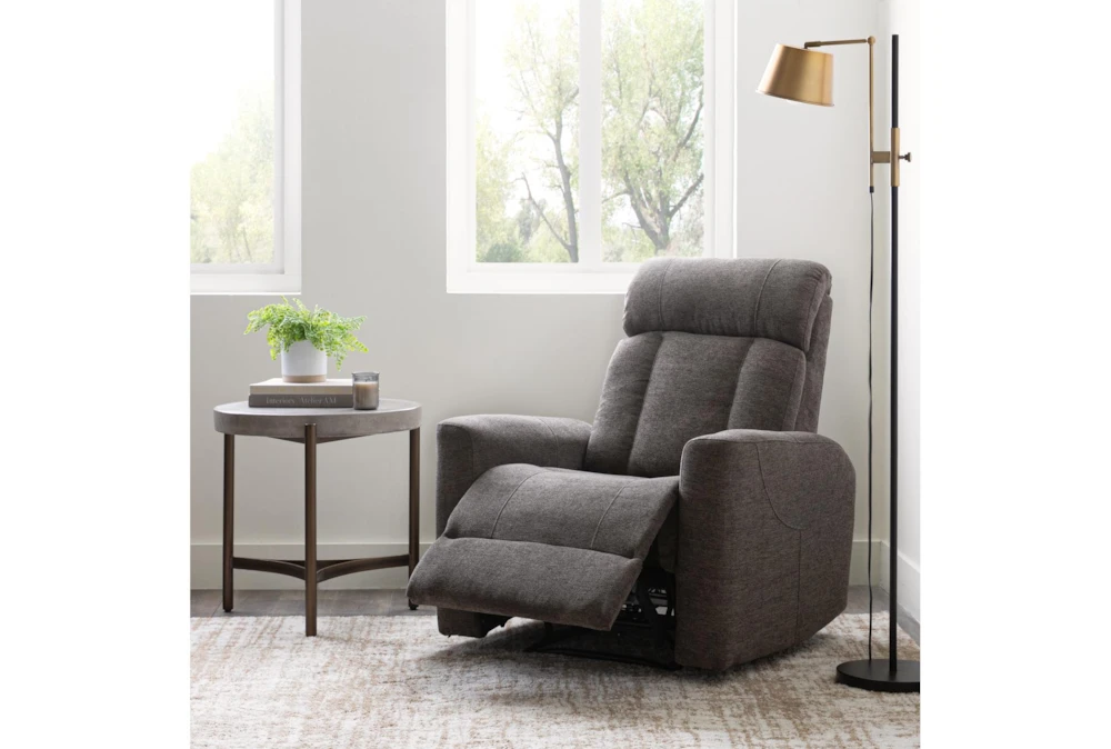 Halo II Grey Power Recliner With Power Headrest & USB 11 Halo II Grey Power Recliner With Power Headrest & USB - Image 9