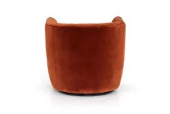 Hanover Swivel Chair-Sapphire Rust -Furniture Store 266151 back 85