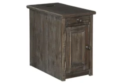Wynd Rustic Brown Chairside End Table