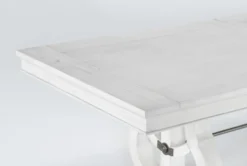 Martin 94-112" Extension Dining With Bench + Upholstered Chair Set For 6 -Furniture Store 267453 wood detail 46