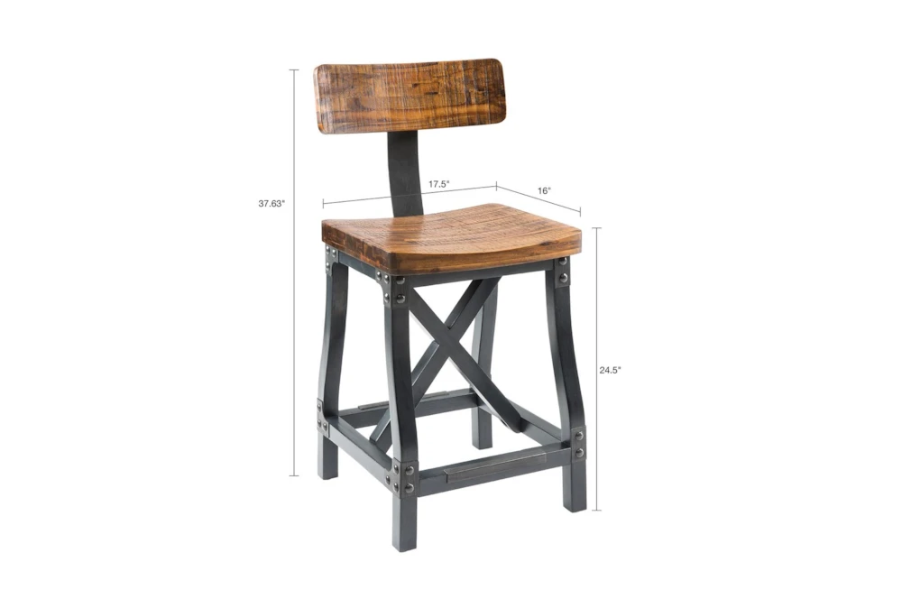Benjamin 26" Counter Stool 4 Benjamin 26" Counter Stool - Image 2