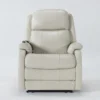 Palma Pearl Leather Power Wallaway Recliner With Heat, Massage, Power Headrest & Lumbar