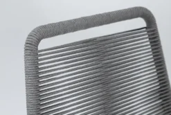 Caspian Outdoor Bar With Grey Barstools Set For 2 -Furniture Store 267842 black metal bistropub table detail 45