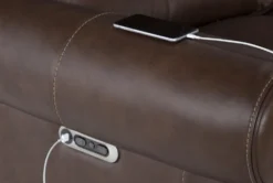 Thorsten Leather 65" Power Reclining Loveseat With Power Headrest & USB -Furniture Store 268112 hardware 51