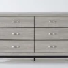 Finley White 6 Drawer Dresser -Furniture Store 268622 white wood dresser signature 01