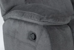 Chadrick Grey Manual Glider Recliner -Furniture Store 268642 grey polyester recliner detail 44