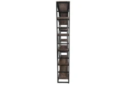 Mango + Iron Industrial 60" Double Bookcase 9 Mango + Iron Industrial 60" Double Bookcase -Furniture Store 268712 side 14