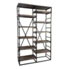 Mango + Iron Industrial 60" Double Bookcase -Furniture Store 268712 signature 01