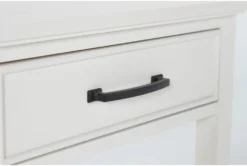 Presby White End Table -Furniture Store 269073 white wood end table detail 46