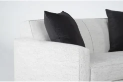 Arya Chenille 62" Loveseat -Furniture Store 269565 grey fabric loveseat detail 45