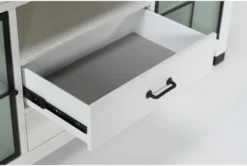 Wade 70" Tv Stand -Furniture Store 269889 white wood media console detail 44