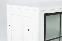 Wade 70" Tv Stand -Furniture Store 269889 white wood media console detail 47