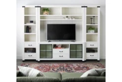 Wade 70" Tv Stand -Furniture Store 269889 white wood media console room 49