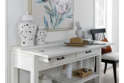 Wade Flip-Top Console Table -Furniture Store 269908 white wood sofa table room 49