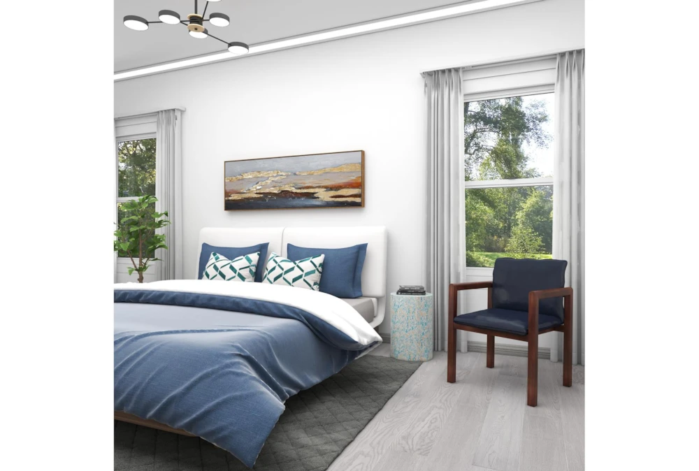 13" Natural Wood And Shell Round Faceted Multi-Color Accent Table 8 13" Natural Wood And Shell Round Faceted Multi-Color Accent Table - Image 6