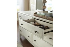 Ella 6 Drawer Dresser 9 Ella 6 Drawer Dresser -Furniture Store 270058 white wood dresser detail 44