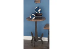 Small Wood And Metal Anchor End Table -Furniture Store 270320 black metal accent table room 85