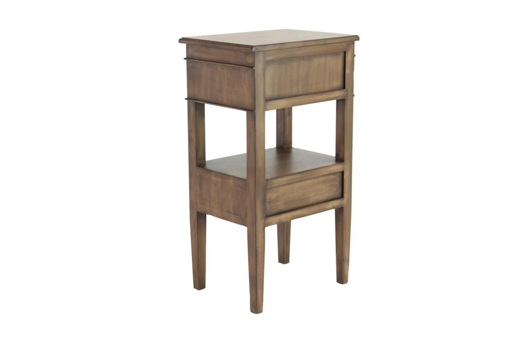 Wood 2 Drawer Accent Side Table 8 Wood 2 Drawer Accent Side Table - Image 6