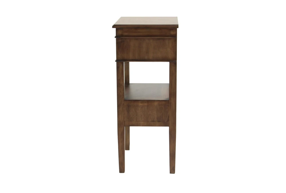 Wood 2 Drawer Accent Side Table 4 Wood 2 Drawer Accent Side Table - Image 2