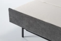 Mikayla Graphite 70" Queen Sofa Sleeper -Furniture Store 270881 grey fabric sleeper detail 46